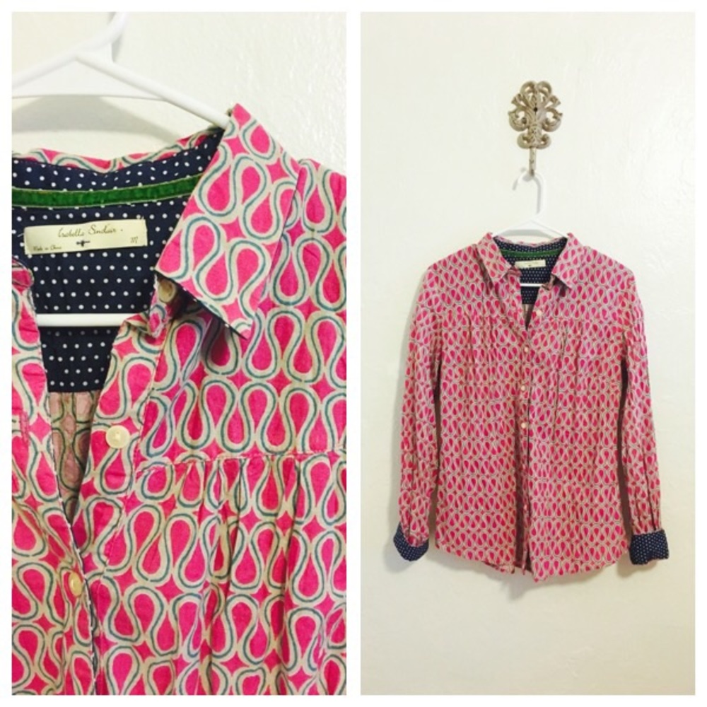 NWOT Anthropologie Isabella Sinclair Carefreeshirt